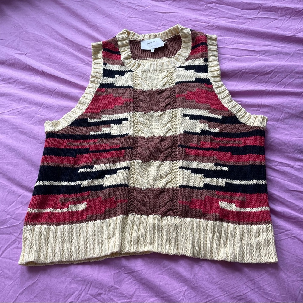 Munthe sweater vest